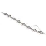 Exaggerated Metal Carved Short Necklace Retro Style