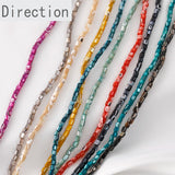 Retro Shell Rice Bead Tube Bead DIY Accessories Material