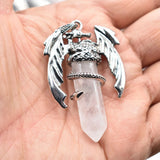Natural Gem Stone Pendulum 6pcs/lot