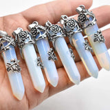 Opal Stone Pendulum for Divination Wicca Birthstone