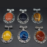 Lapis Lazuli Crystal Pendant for Women DIY Necklace Jewelry