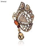 Vintage Butterfly Brooch for Women H102