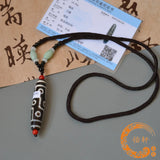 Nine-eyed Natural Tibetan Dzi Agates Beads DIY Jewelry Stone Antique Agates