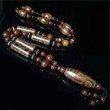 Nine-eyed Natural Tibetan Dzi Agates Beads DIY Jewelry Stone Antique Agates