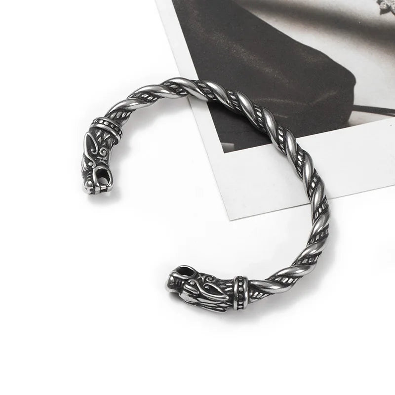 Nordic Male Cuff Bracelet Jewelry