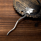 Nordic Vikings Dragon Hair Stick Women Creative Hairpins