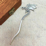 Nordic Vikings Dragon Hair Stick Women Creative Hairpins