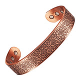 Red Copper Magnetic Cuff Bracelet Anti-oxidation Health Bracelet