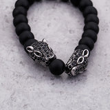 Retro Men's Bead Bracelet Stone Beaded Bracelets