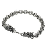 Vintage Rock Dragon Chain Bracelet for Men