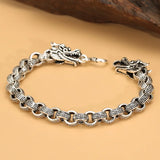 Vintage Rock Dragon Chain Bracelet for Men
