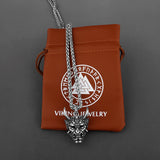 Evil Demon Skull Mask Pendant Necklace Hip Hop Rock Party Jewelry