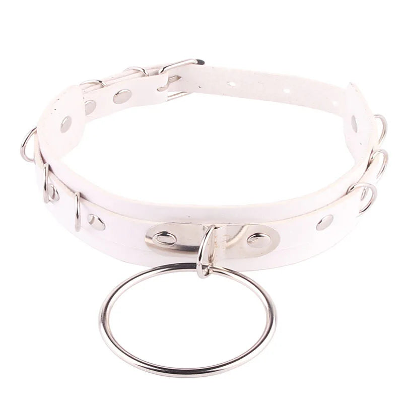 Retro Punk Collar Necklace Girl Rivets Choker Party Gothic Jewelry