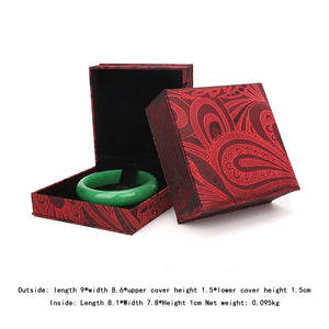 Red Bracelet Jewelry Box Earring Pendent Ring Storage