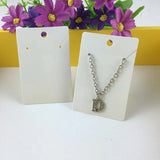 Retro Multi-Color Necklace Cards 100Pcs/Lot