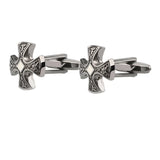 Roman Cross Cufflinks Men's French Cuff Buttons