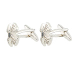 Roman Cross Cufflinks Men's French Cuff Buttons