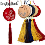 Ethnic Style Sachet Car Pendant Embroidery Tassels Bag