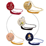 Ethnic Style Sachet Car Pendant Embroidery Tassels Bag