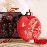 Ethnic Style Sachet Car Pendant Embroidery Tassels Bag