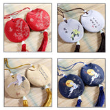 Ethnic Style Sachet Car Pendant Embroidery Tassels Bag