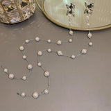 Retro Rhinestone Pearl Hairpins Long Tassel Hairpin Wedding Jewelry