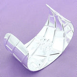925 Sterling Silver Women Smooth Open Bangle Bracelet