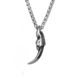 Dragon Claw Pendant Necklace Unisex 316L Stainless Steel Gift Jewelry