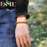 Retro Wood Bead Bracelet Promo