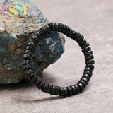 Retro Wood Bead Bracelet Promo