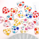 Retro Smiley Pattern Pendant Harajuku Necklace Earrings Set