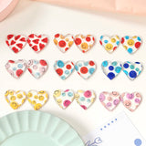 Retro Smiley Pattern Pendant Harajuku Necklace Earrings Set