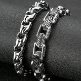 Stainless Steel Bracelet For Men 9/11MM Wide Chain Hand Mens Bangles