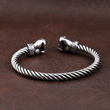 Retro Stainless Steel Fist Bracelet Punk Men's Boys Creative Boxer Opening