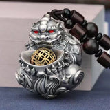 Retro Style Pixiu Pendant Playable Handle Piece Male Ornaments