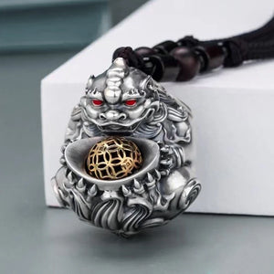Retro Style Pixiu Pendant Playable Handle Piece Male Ornaments