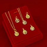 Retro Style Pendant Necklace for Women's Statement Jewelry