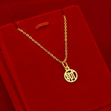 Retro Style Pendant Necklace for Women's Statement Jewelry