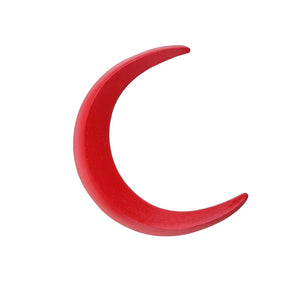 Retro Style Semicircle Hairpin Peach Wood Green Red Hairpin Plate