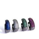 Zircon Crystal Geometric Exaggerated Earrings for Women