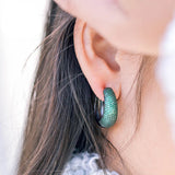 Zircon Crystal Geometric Exaggerated Earrings for Women