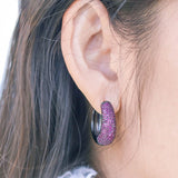 Zircon Crystal Geometric Exaggerated Earrings for Women