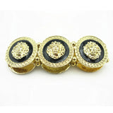 Retro Alloy Lion Head Bracelet Elastic Cord Unisex Jewelry