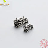 Thai Silver Spacer Beads Pixiu DIY Jewelry Findings Charms