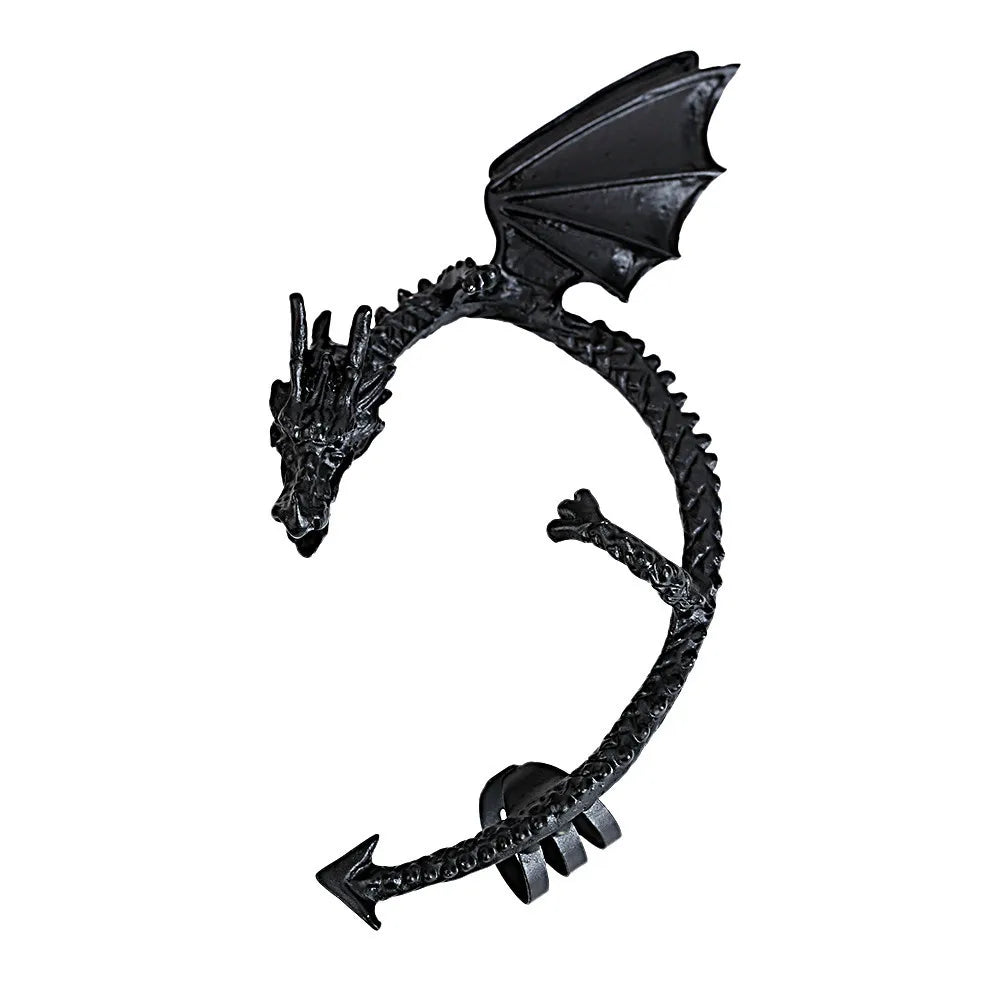 Dragon Shape Ear Cuff Earring for Men Women