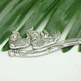 Retro Vintage Metal Alloy Bronze Bookmark Document Book Mark