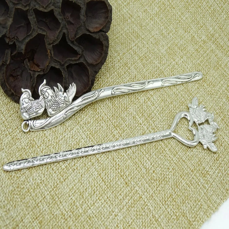 Retro Vintage Metal Alloy Bronze Bookmark Document Book Mark
