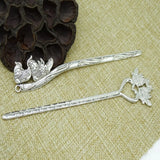 Retro Vintage Metal Alloy Bronze Bookmark Document Book Mark