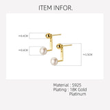 Retro Vintage Stud Earrings 925 Small Silver Earrings For Women