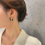 Vintage Style Metal C Geometry Ear Clip for Women